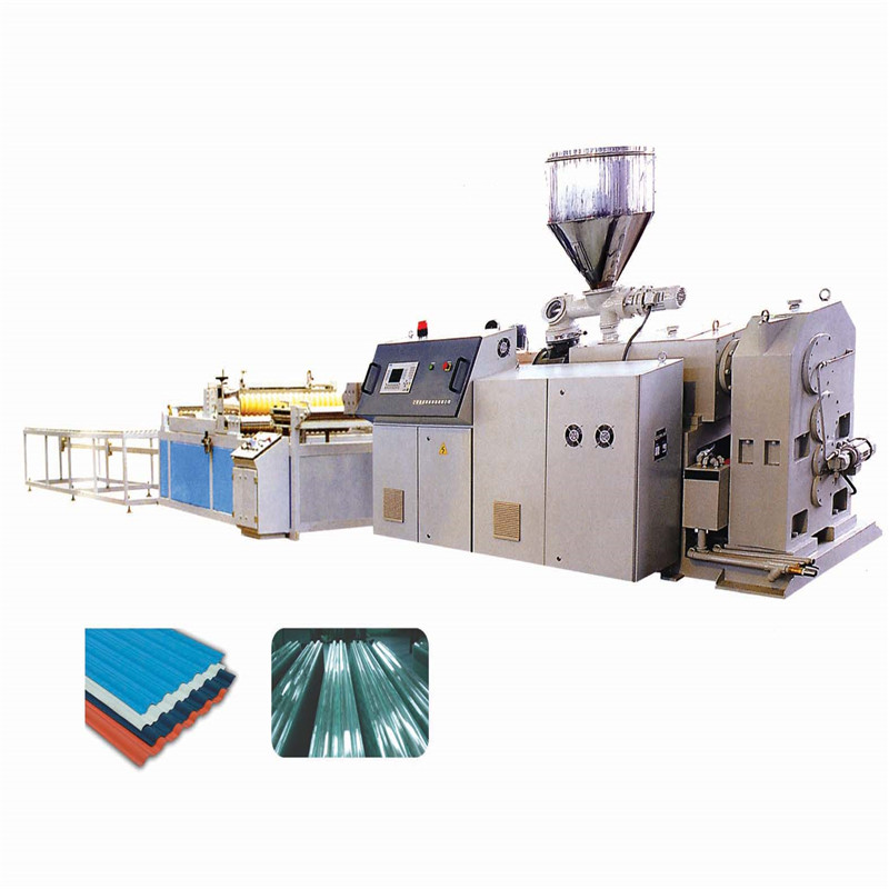 Certificato CE Linea di produzione di tegole ondulate in PVC