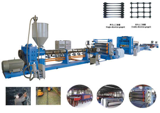 Linea di produzione della griglia di terra HDPE