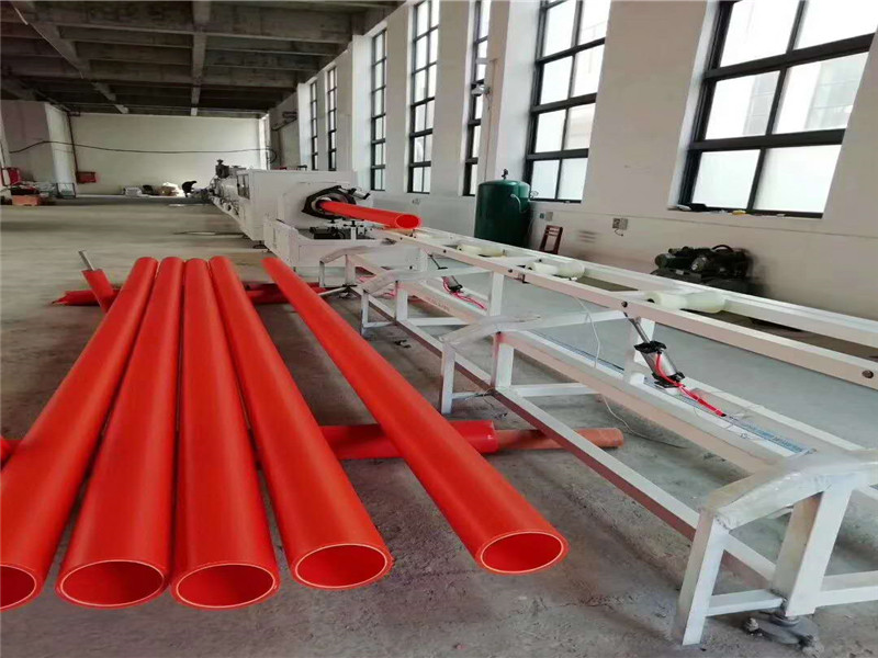 Linea di produzione di tubi di alimentazione del gas in PE