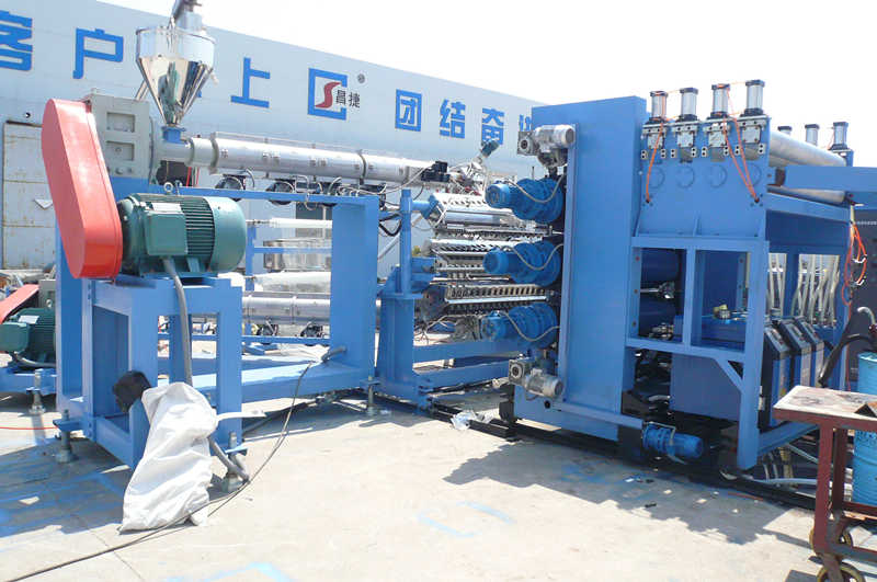 Linea di produzione del tabellone da costruzione in plastica