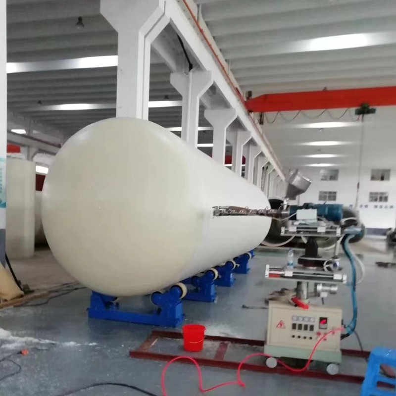 Macchinari per estrusori per serbatoi di stoccaggio in plastica PPH / PP