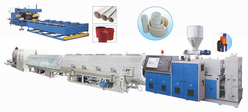 PVC Linea di produzione del tubo di alimentazione dell'aria grande diametro